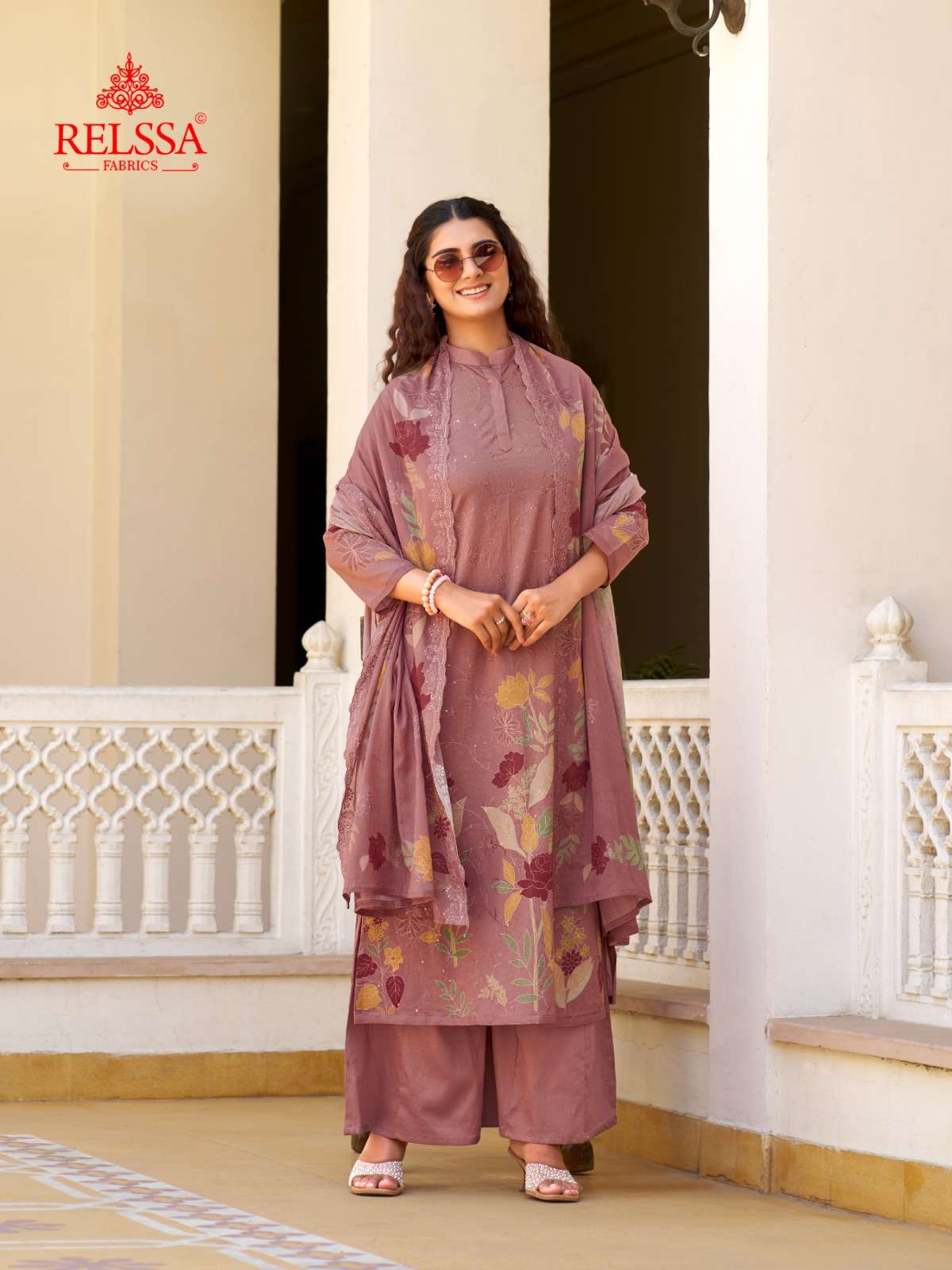 Relssa Archana Vol 22 Superior Cotton Embroidered Dress Material - Amrah Wholesale
