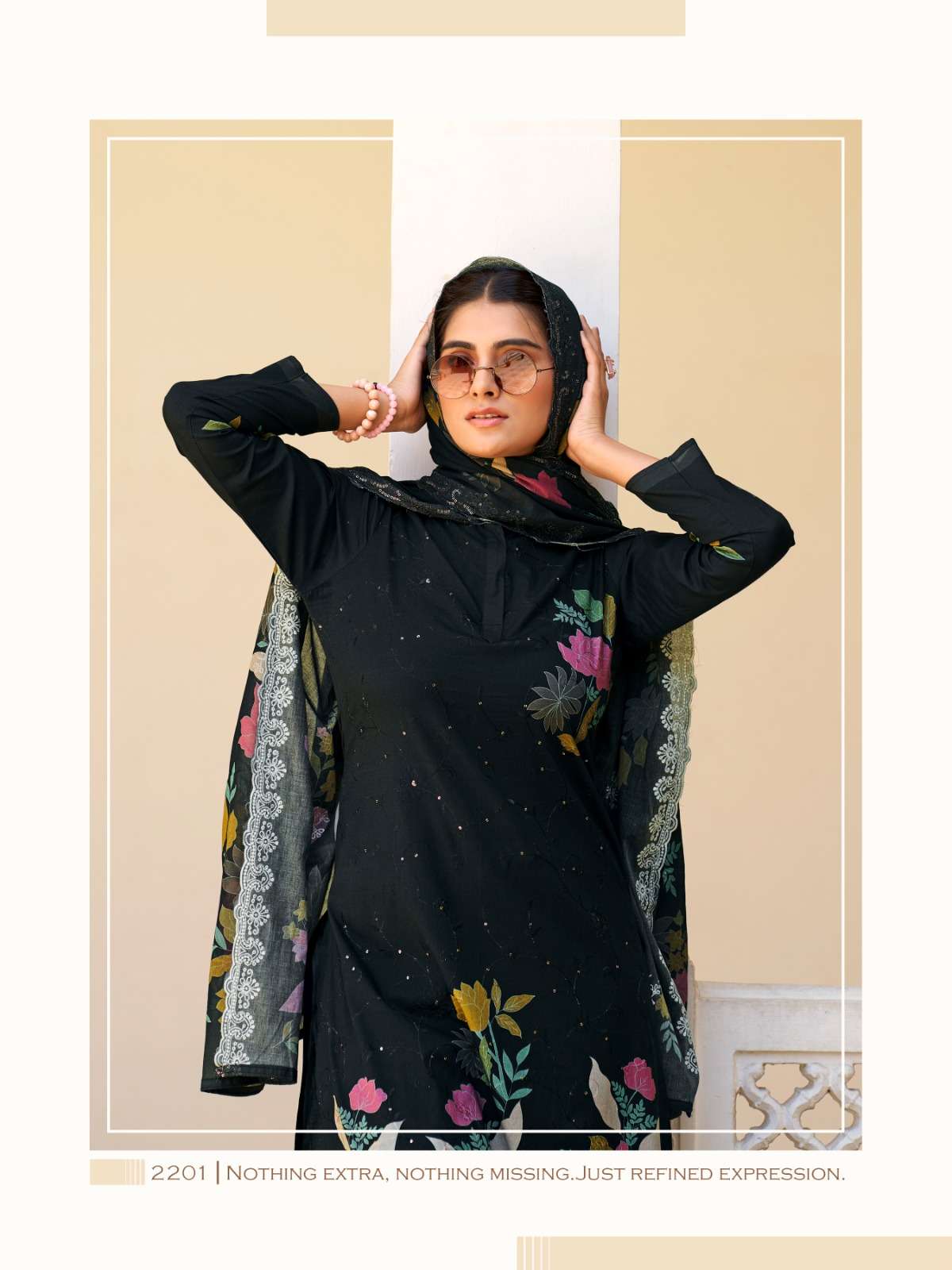 Relssa Archana Vol 22 Superior Cotton Embroidered Dress Material - Amrah Wholesale