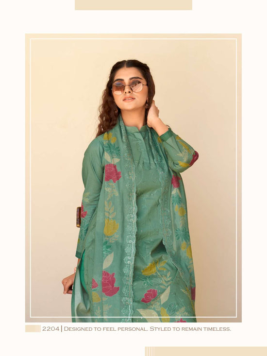 Relssa Archana Vol 22 Superior Cotton Embroidered Dress Material - Amrah Wholesale