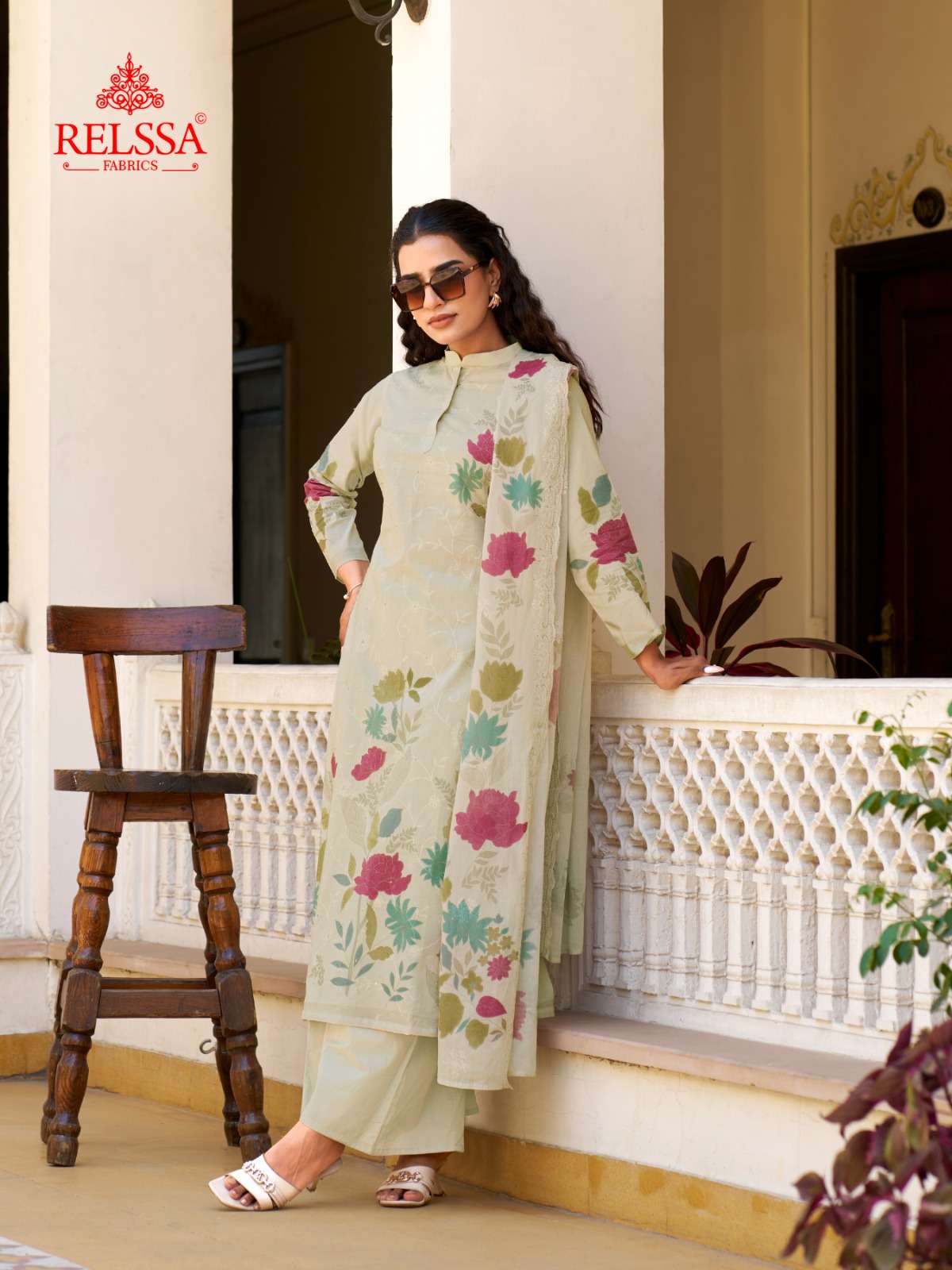 Relssa Archana Vol 22 Superior Cotton Embroidered Dress Material - Amrah Wholesale