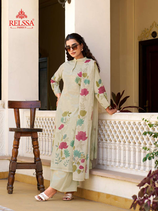 Relssa Archana Vol 22 Superior Cotton Embroidered Dress Material - Amrah Wholesale