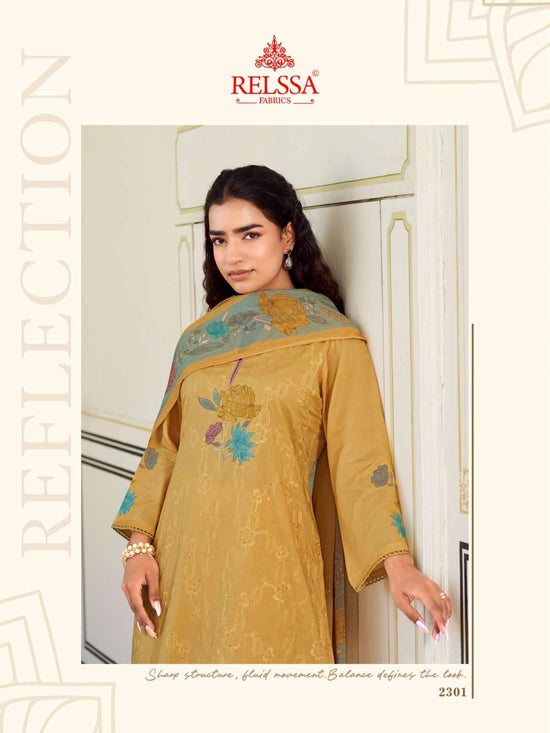 Relssa Fabrics Archana Vol 23 Premium Cotton Dress Material - Amrah Wholesale