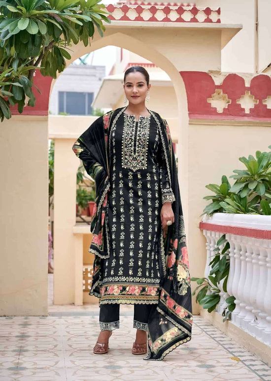 Relssa Fabrics Dhrshna Vol 2 Fancy Fabric Dress Material - Amrah Wholesale