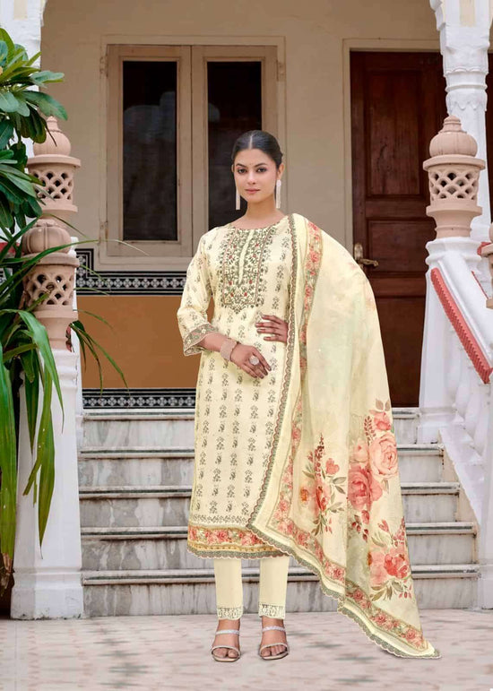 Relssa Fabrics Dhrshna Vol 2 Fancy Fabric Dress Material - Amrah Wholesale