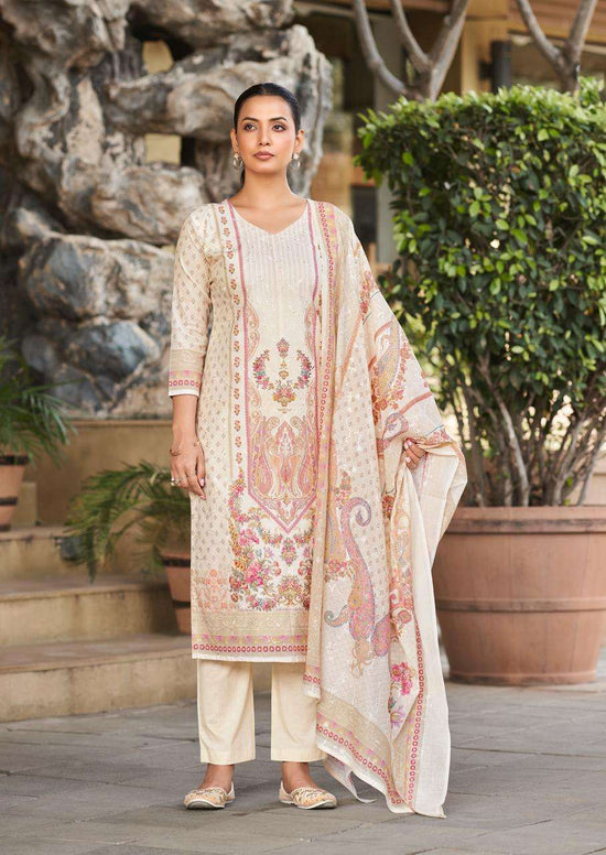 Relssa Fabrics Falak Vol 10 Superior Cotton Embroidered Dress Material - Amrah Wholesale