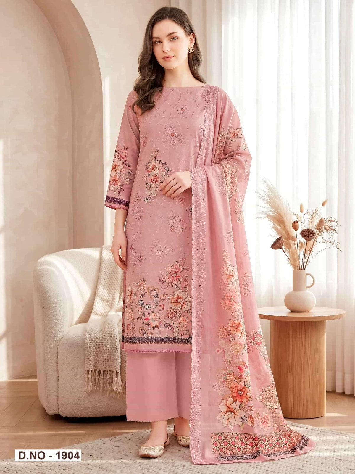 Relssa Fabrics Falak Vol 19 Superior Cotton Embroidered Salwar Suit Set - Amrah Wholesale