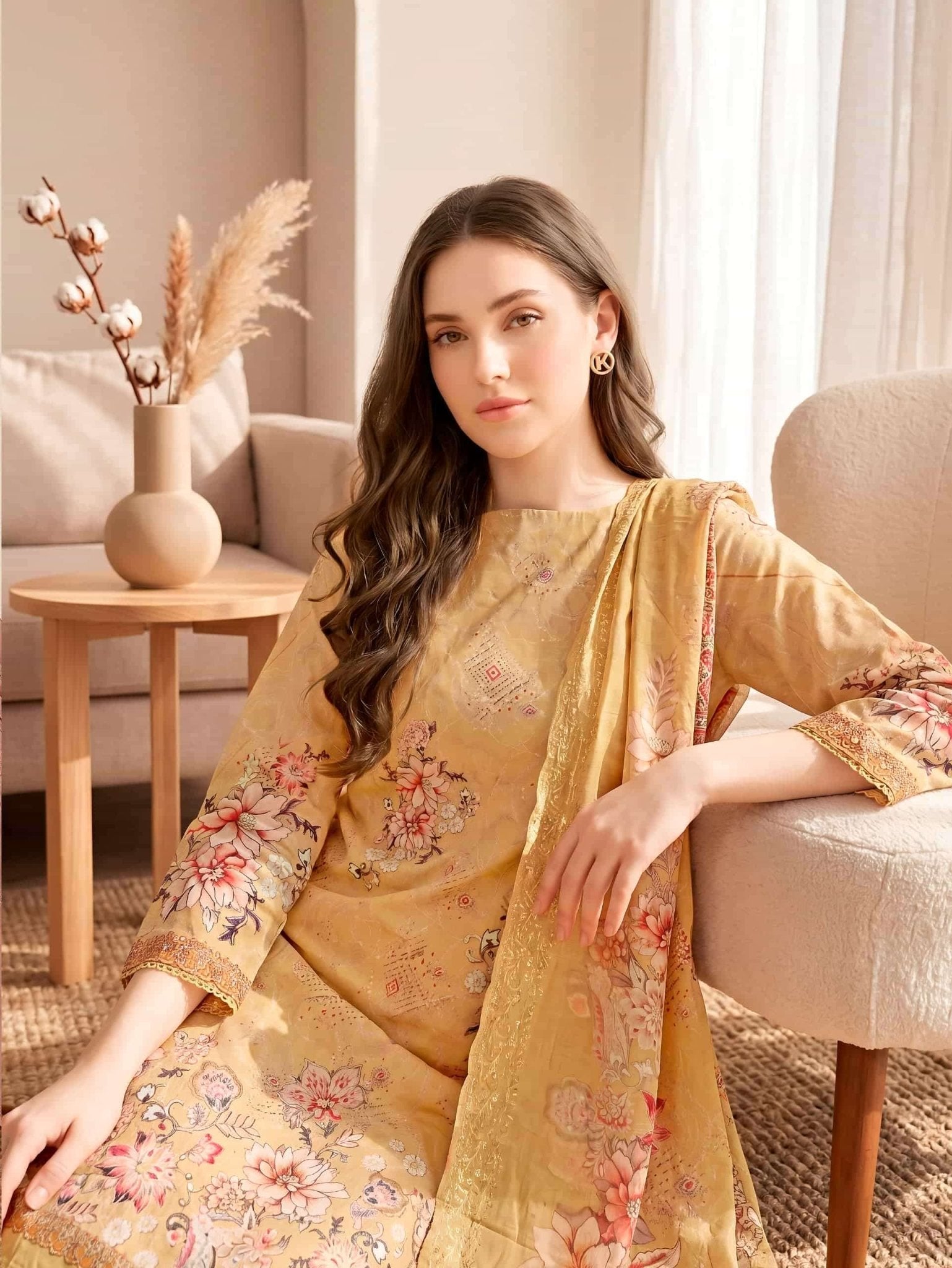 Relssa Fabrics Falak Vol 19 Superior Cotton Embroidered Salwar Suit Set - Amrah Wholesale