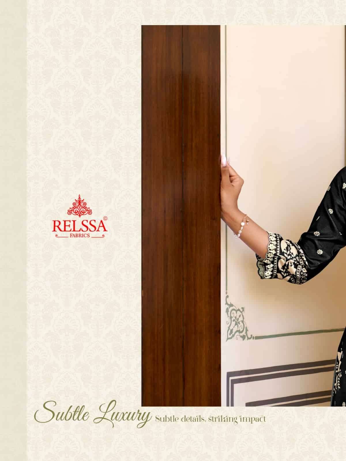 Relssa Fabrics Grisha Vol 4 Masakali Embroidered Dress Material - Amrah Wholesale