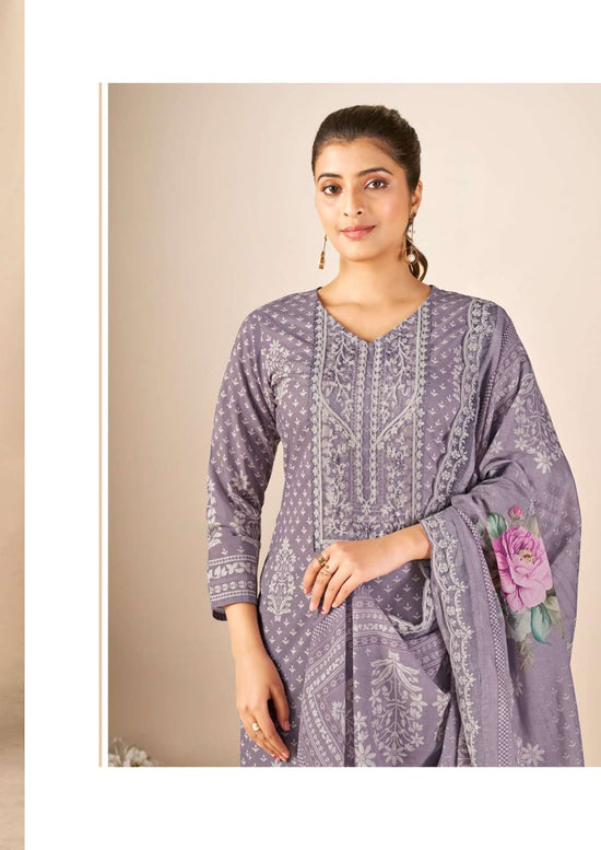 Relssa Fabrics Kenny Premium Cotton Lawn Dress Material - Amrah Wholesale