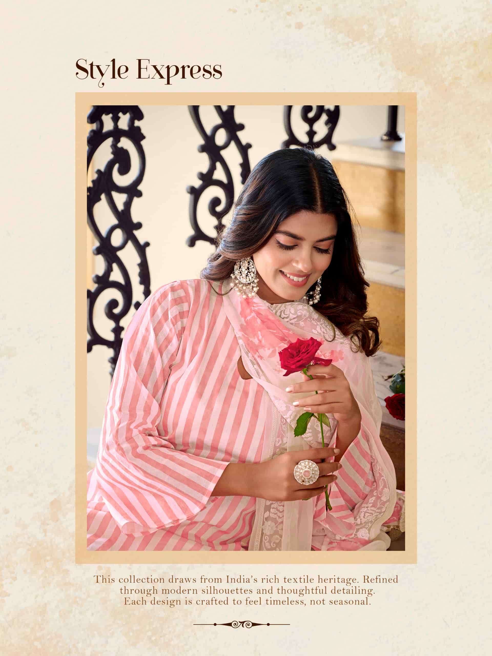 Relssa Fabrics Khush Vol 4 Premium Giza Satin Dress Material