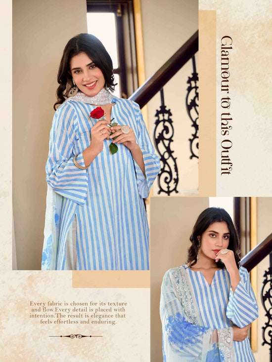 Relssa Fabrics Khush Vol 4 Premium Giza Satin Dress Material - Amrah Wholesale