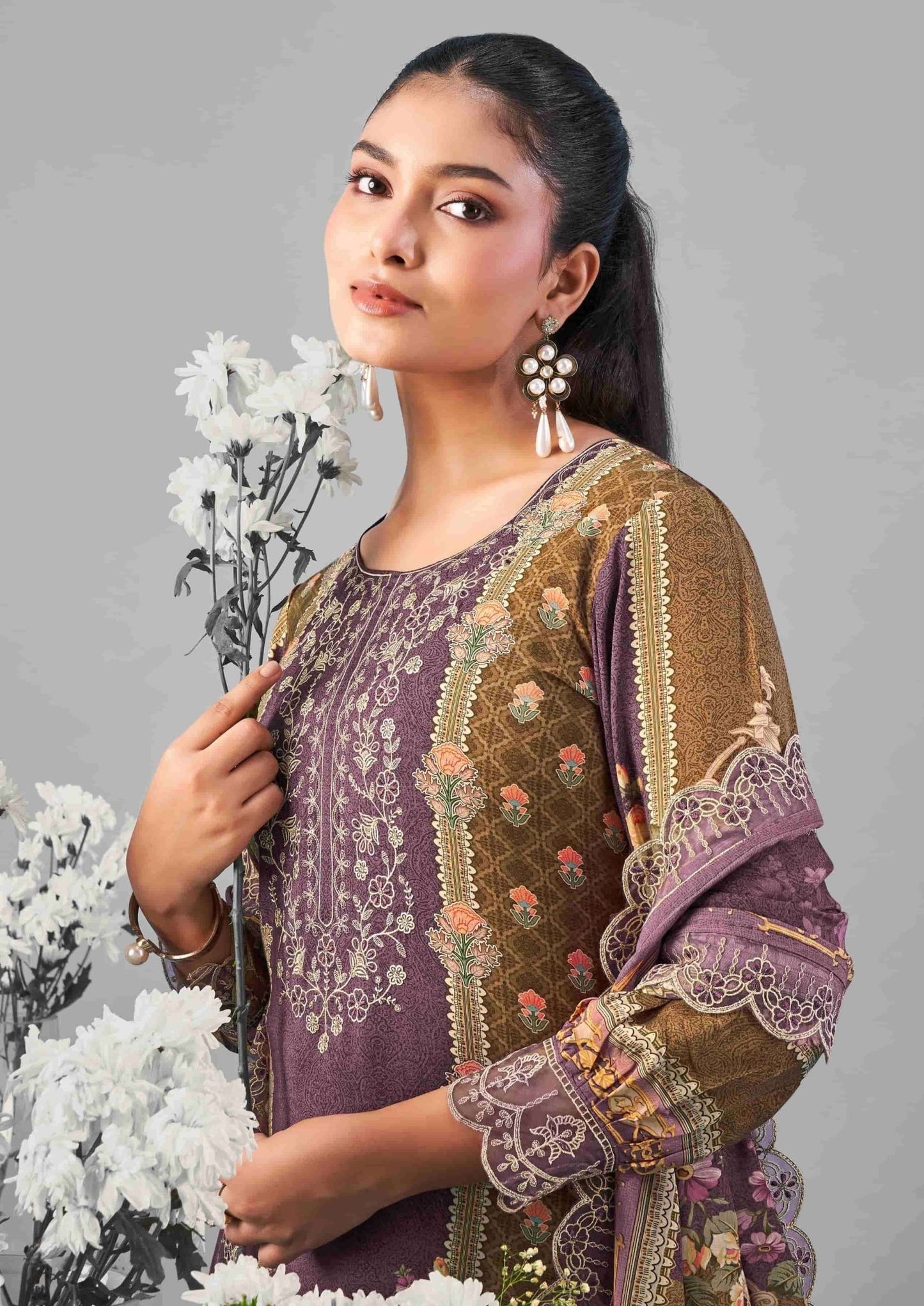 Relssa Fabrics Ombre Vol 1 Premium Masakali Fancy Dress Material - Amrah Wholesale