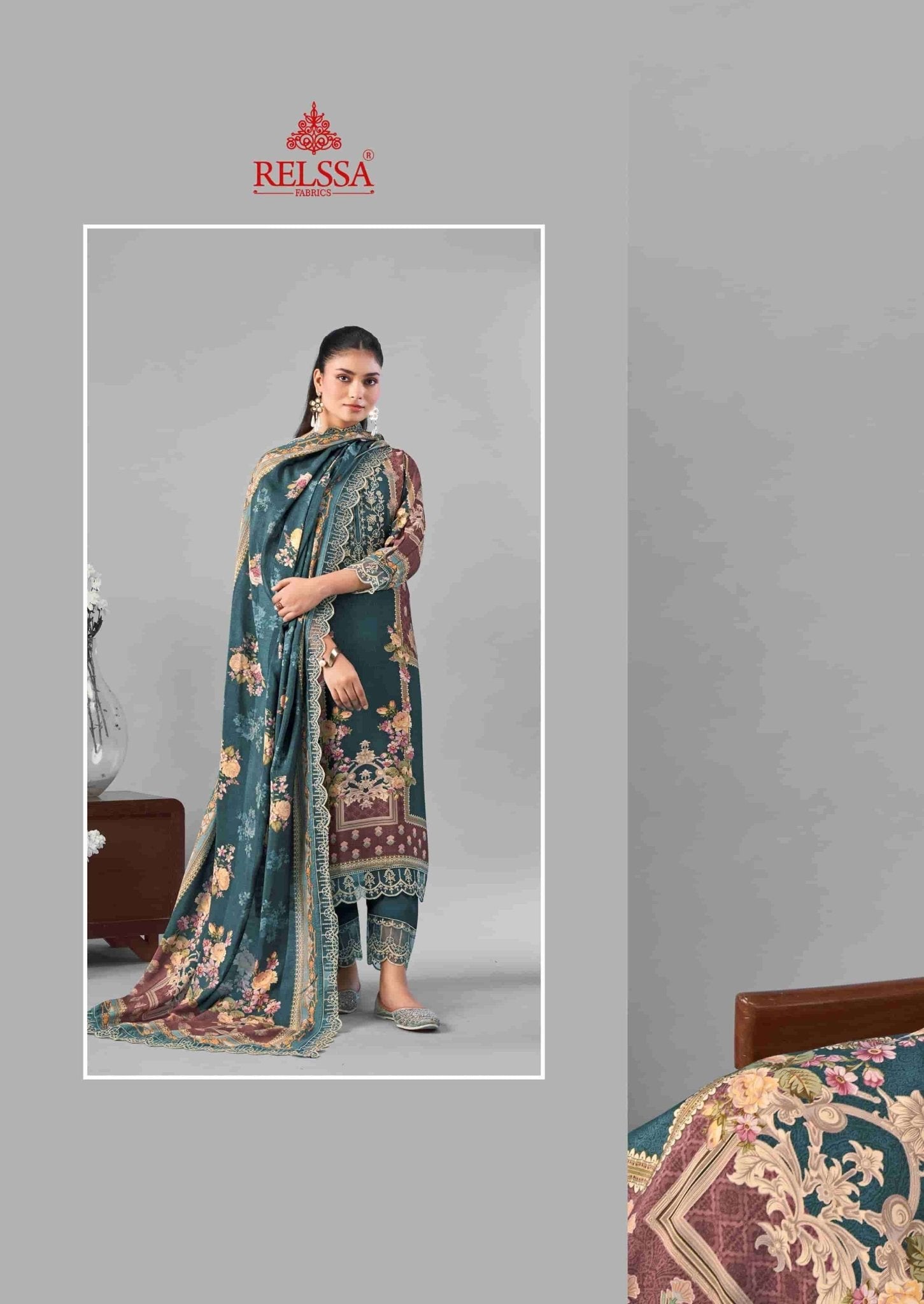 Relssa Fabrics Ombre Vol 1 Premium Masakali Fancy Dress Material - Amrah Wholesale