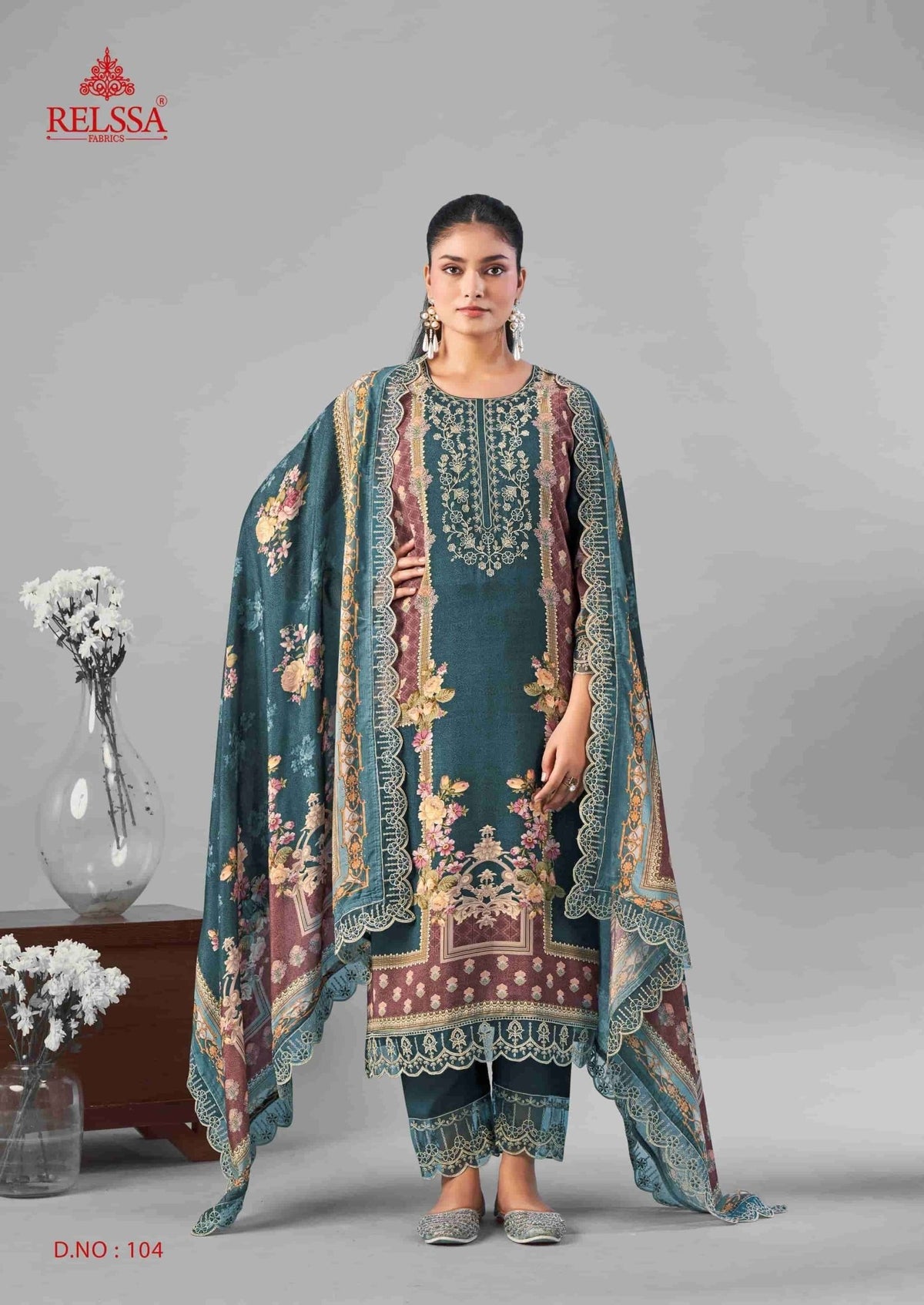 Relssa Fabrics Ombre Vol 1 Premium Masakali Fancy Dress Material - Amrah Wholesale
