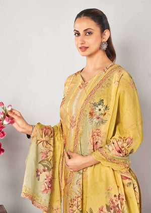 Relssa Fabrics Rubi Vol 11 Cotton Embroidered Dress Material - Amrah Wholesale