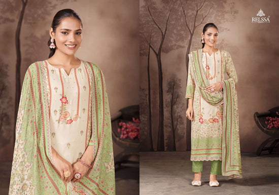 Relssa Fabrics Rubina Vol 16 Premium Cotton Dress Material - Amrah Wholesale