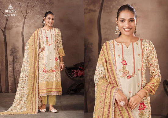 Relssa Fabrics Rubina Vol 16 Premium Cotton Dress Material - Amrah Wholesale