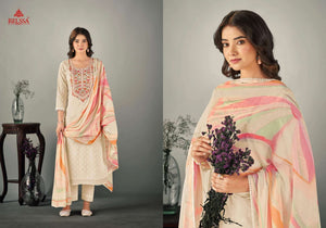 Relssa Fabrics Shalin Vol 4 Cotton Lawn Dress Material - Amrah Wholesale