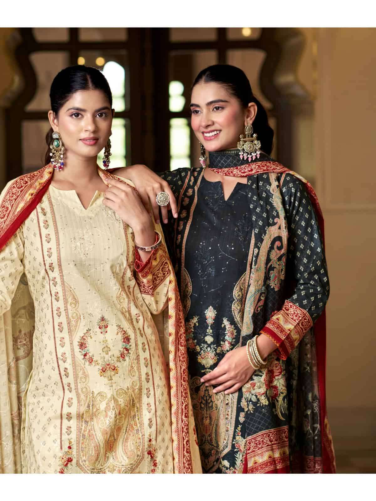 Relssa Falak Vol 18 Superior Cotton Embroidered Dress Material