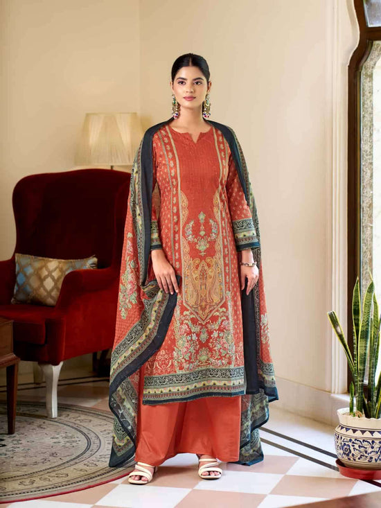 Relssa Falak Vol 18 Superior Cotton Embroidered Dress Material