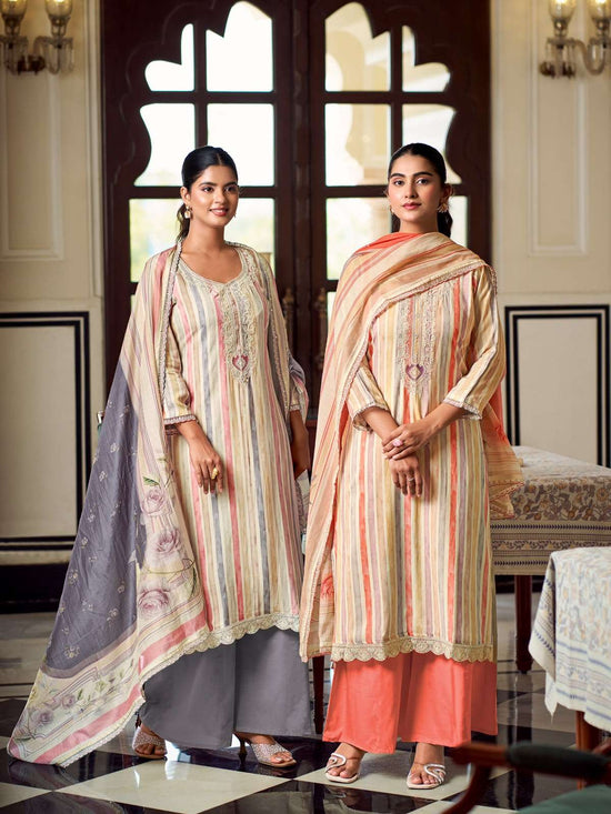 Relssa Fabrics Khush Vol 6 Fancy Fabric Dress Material