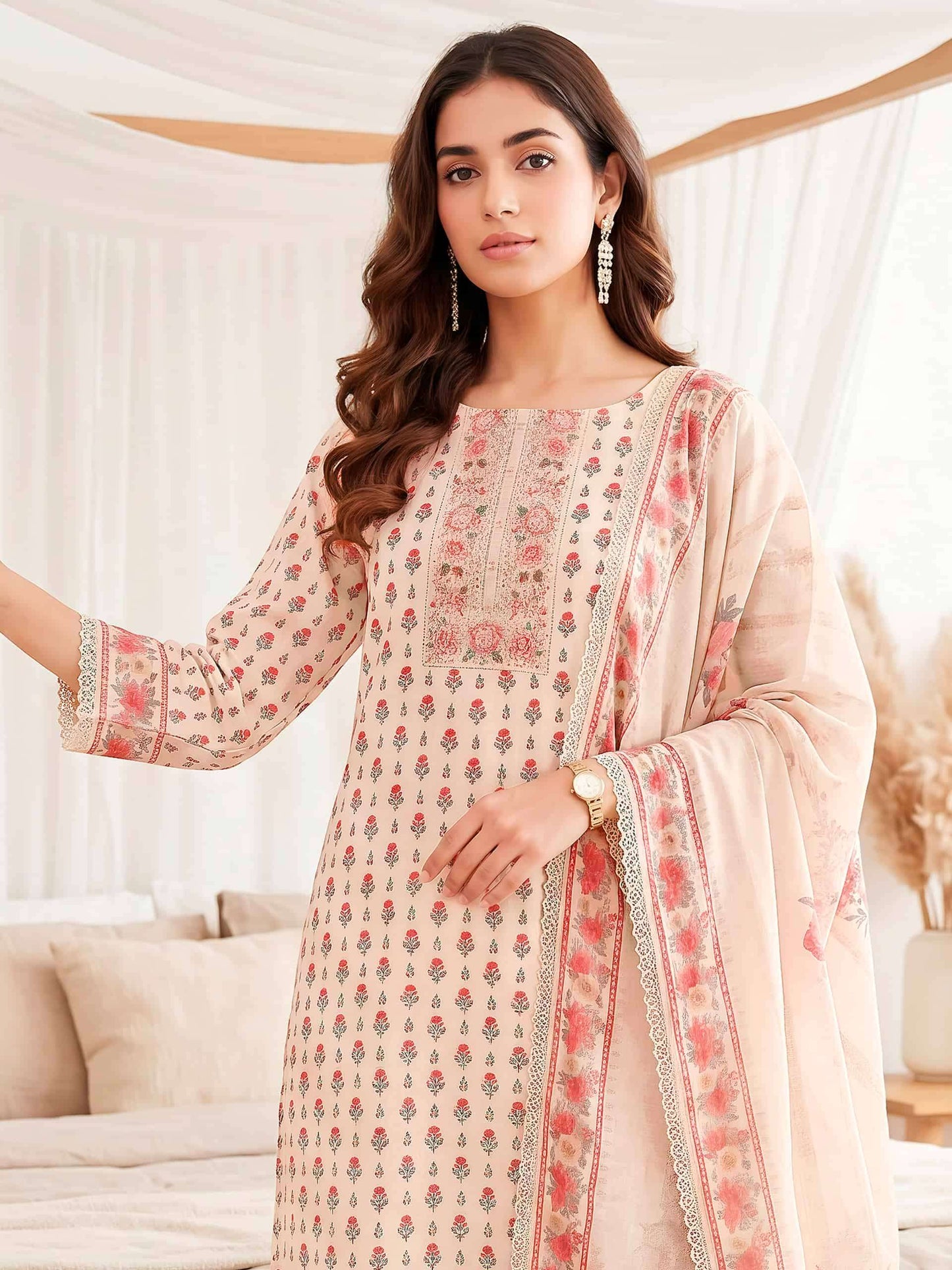 Relssa Fabrics Rubina Vol 17 Superior Cotton Dress Material