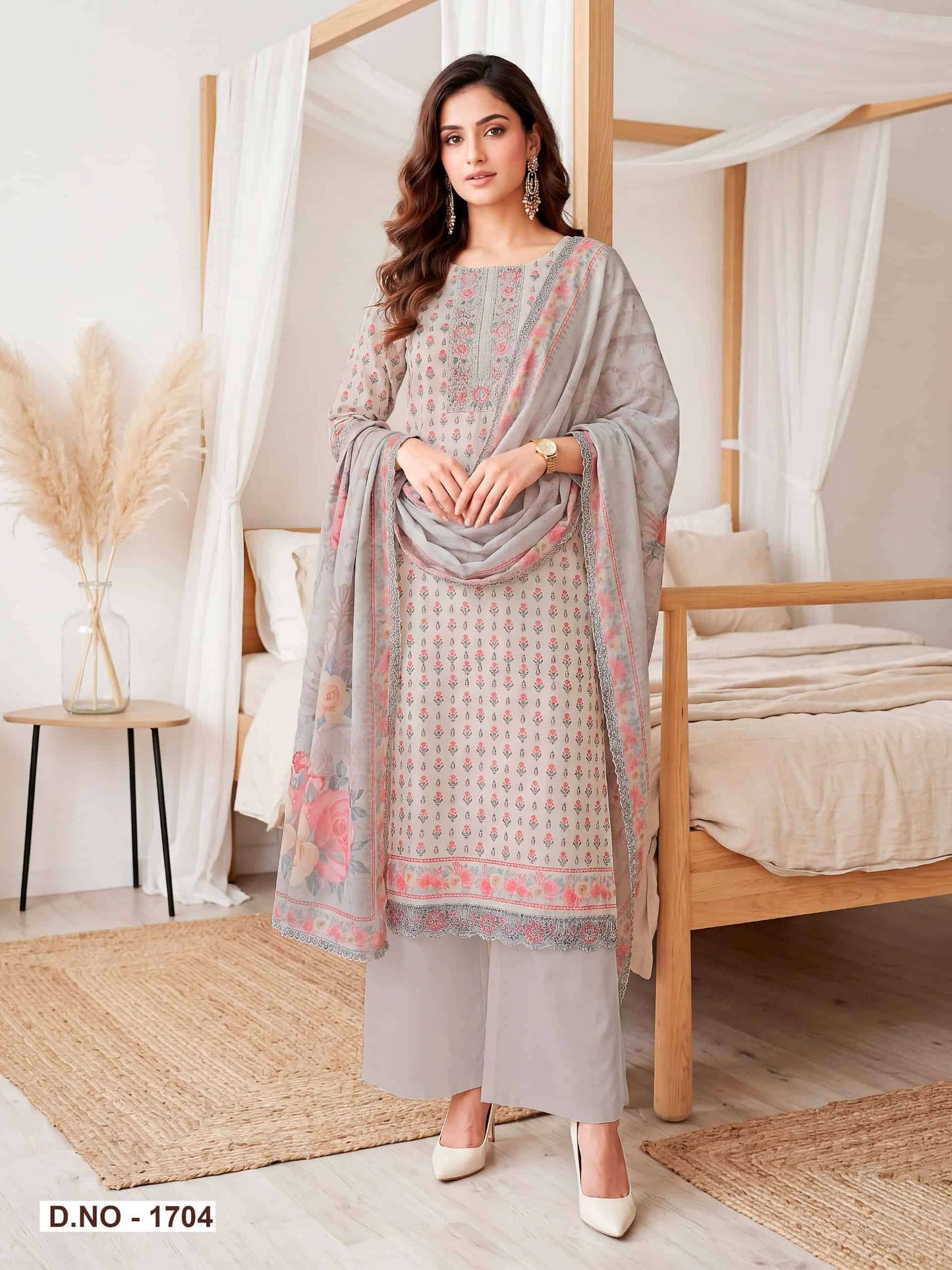 Relssa Fabrics Rubina Vol 17 Superior Cotton Dress Material