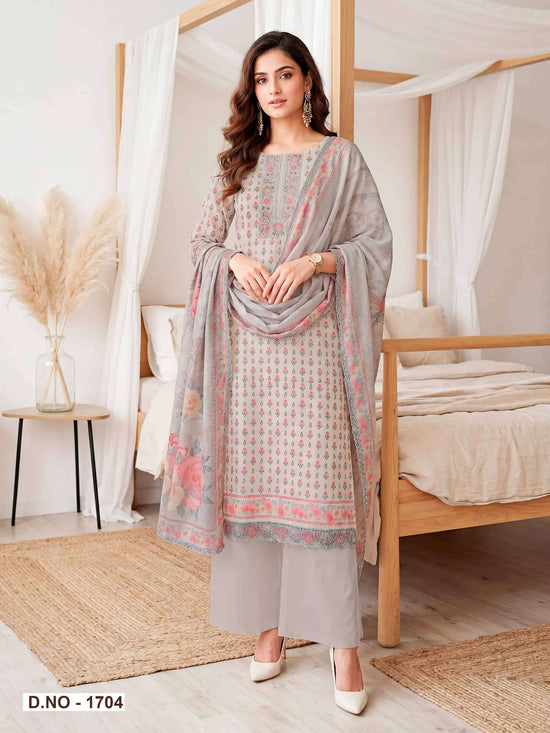 Relssa Fabrics Rubina Vol 17 Superior Cotton Dress Material
