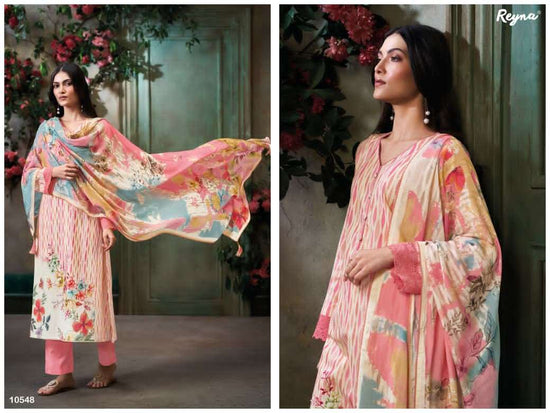 Reyna Brid Of Paradise Cotton Dress Material