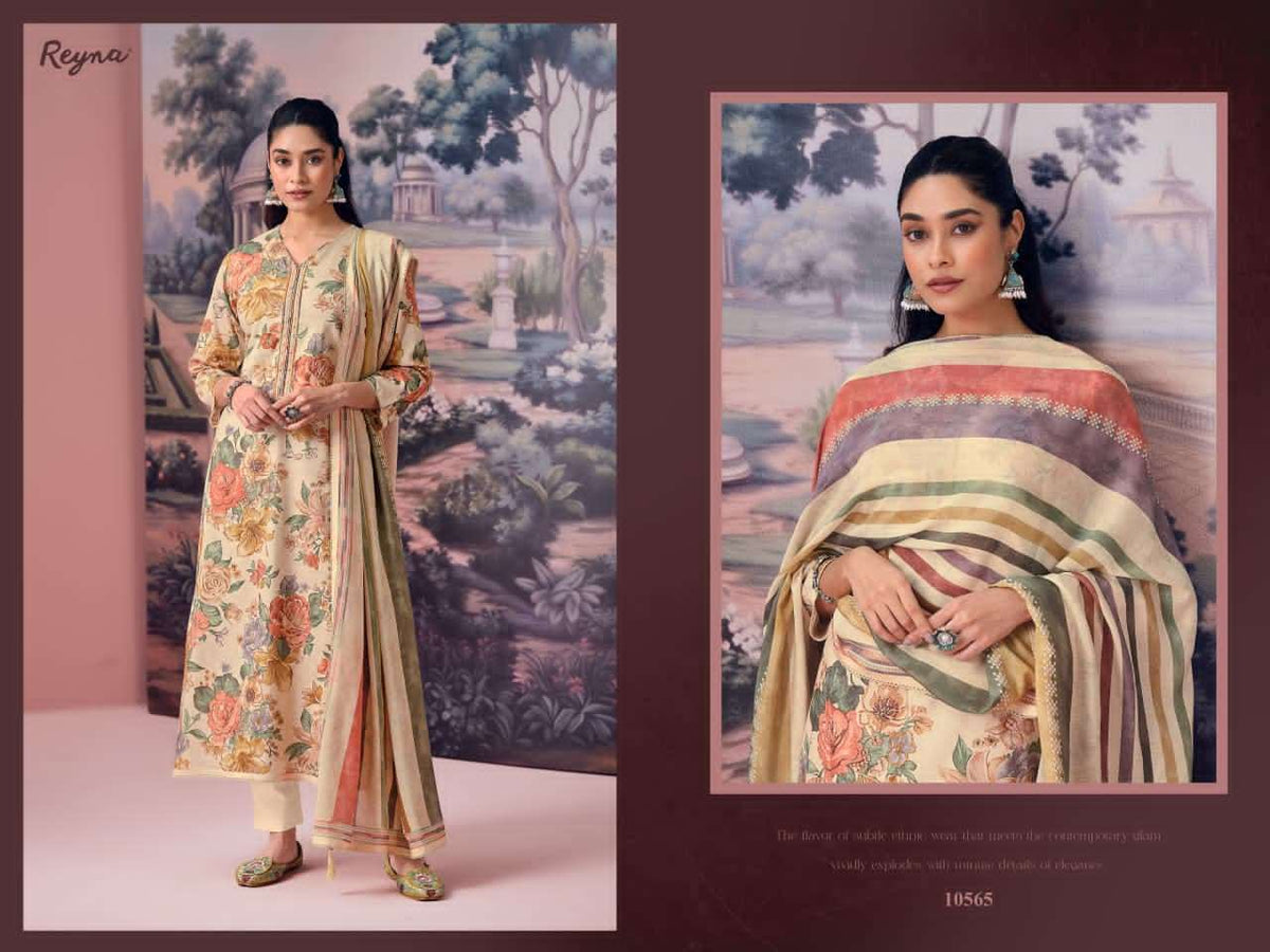 Reyna Mariam Cotton Dress Material Wholesale