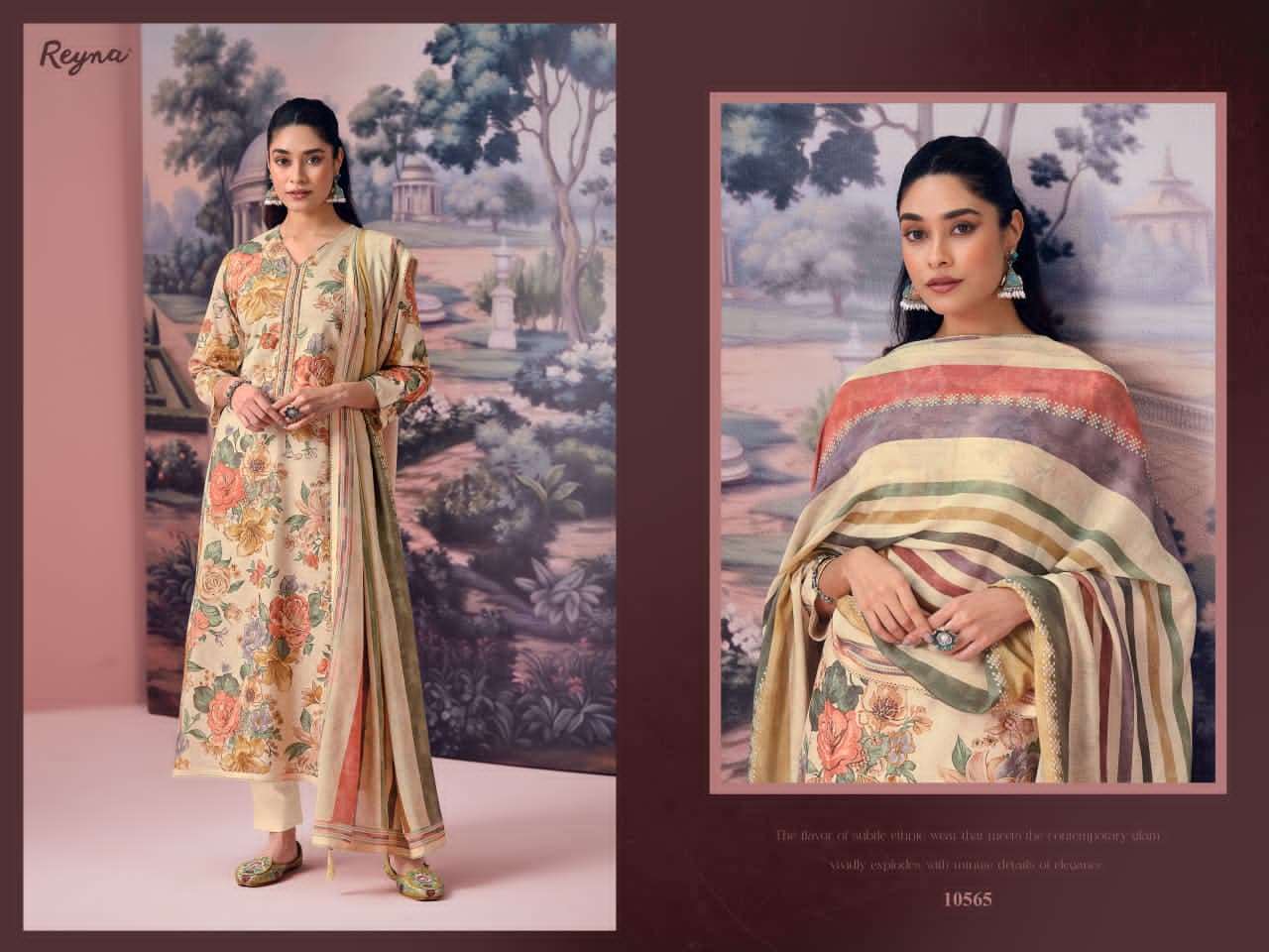Reyna Mariam Cotton Dress Material Wholesale