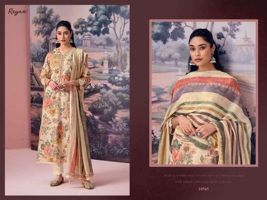 Reyna Mariam Cotton Dress Material Wholesale