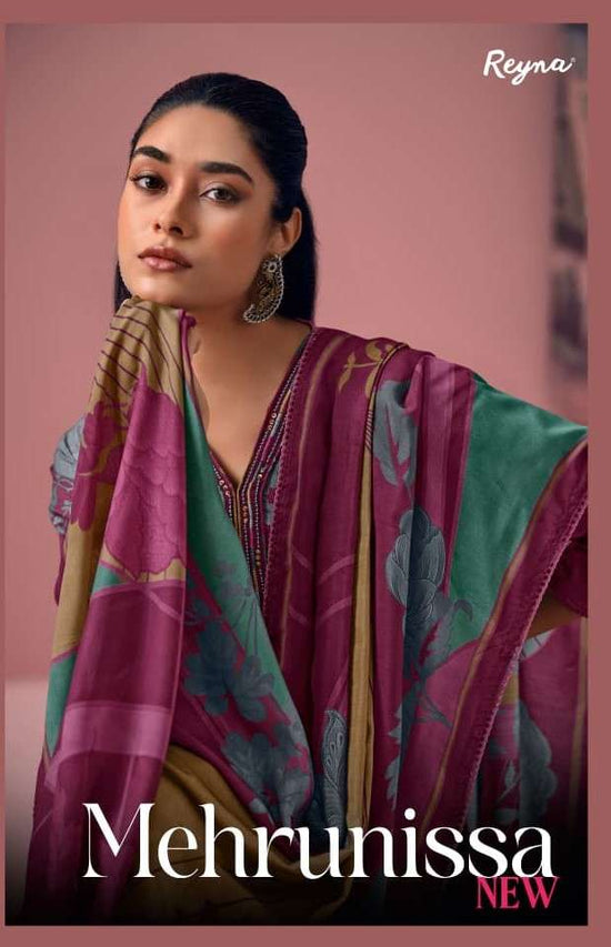 Reyna Fabrics Mehrunissa New Superior Cotton Dress Material