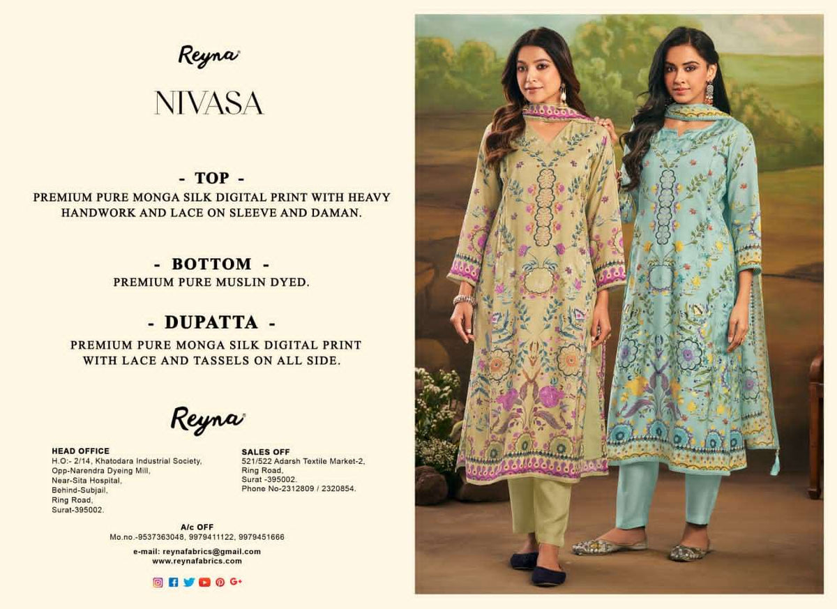 Reyna Fabrics Nivasa