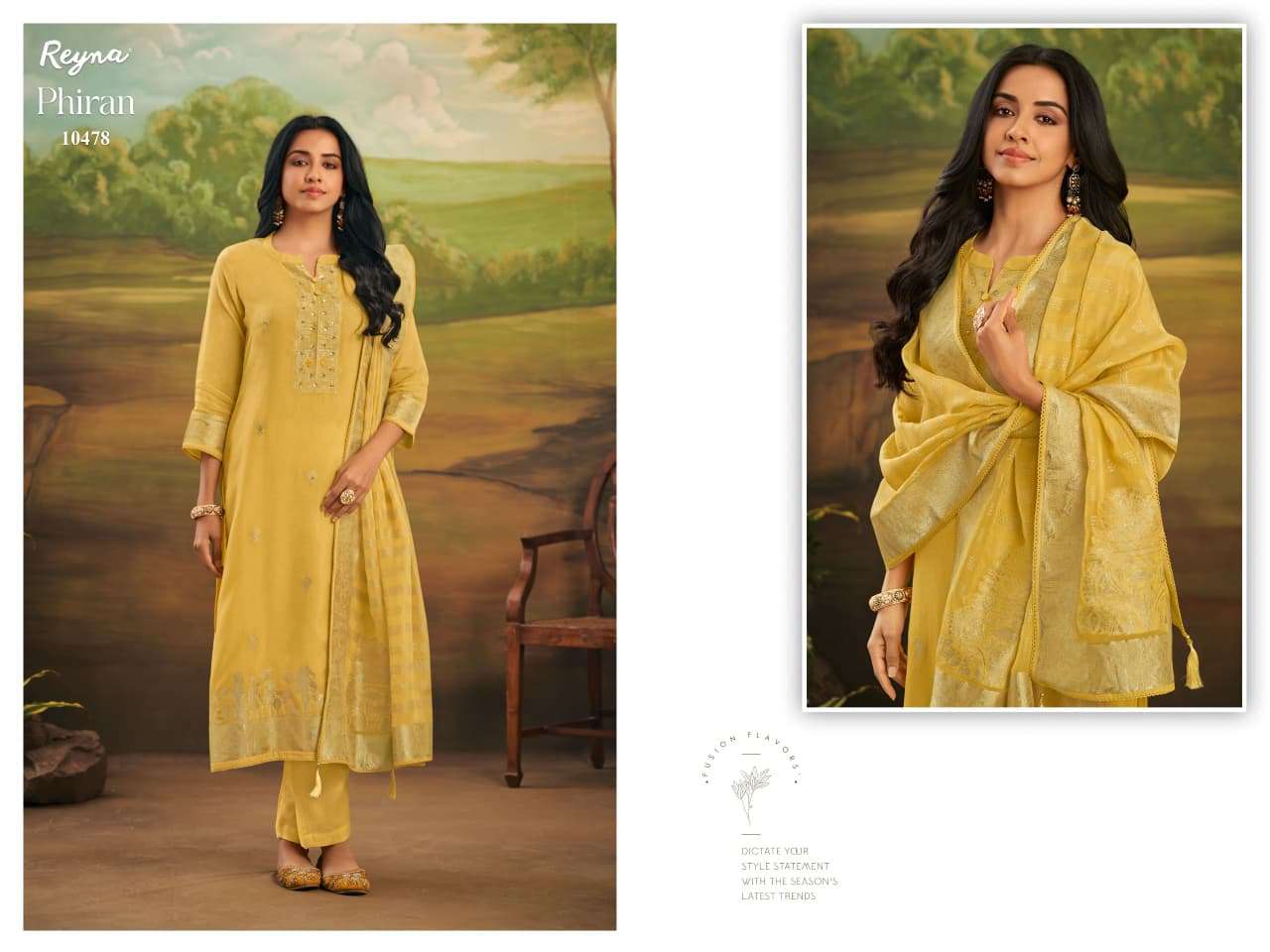 Reyna Fabrics Phiran