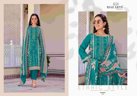 Riaz Arts Abu Rehan Exclusive Lawn Cotton Embroidery Suit - Amrah Wholesale