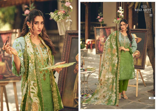 Riaz Arts Abu Saeed Readymade Cotton 3 Piece Suit - Amrah Wholesale