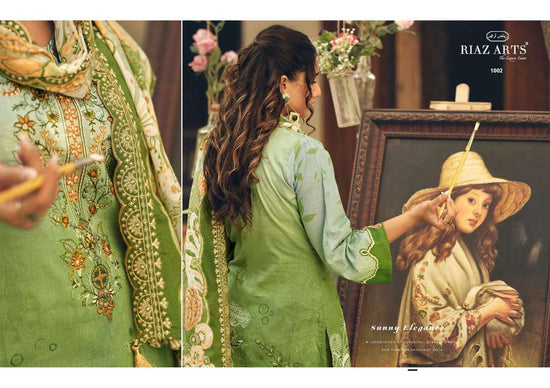 Riaz Arts Abu Saeed Readymade Cotton 3 Piece Suit - Amrah Wholesale