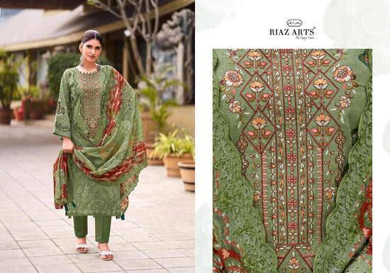 Riaz Arts Abu Saeed Vol 2 Cotton Pakistani Suit - Amrah Wholesale