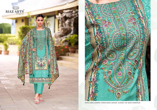 Riaz Arts Abu Saeed Vol 2 Cotton Pakistani Suit