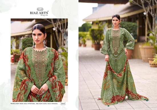 Riaz Arts Abu Saeed Vol 2 Cotton Pakistani Suit
