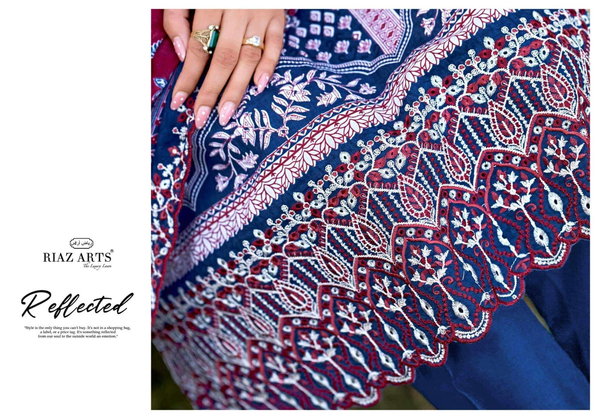 Riaz Arts Bin Saeed Vol 16 Cotton Pakistani Suit - Amrah Wholesale