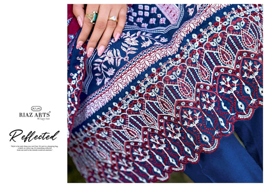 Riaz Arts Bin Saeed Vol 16 Cotton Pakistani Suit - Amrah Wholesale