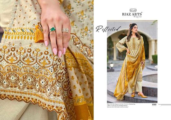 Riaz Arts Bin Saeed Vol 16 Cotton Pakistani Suit - Amrah Wholesale