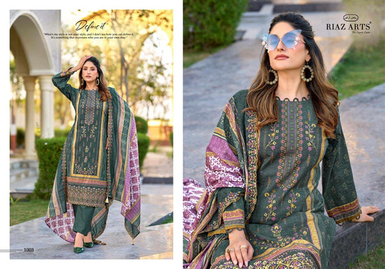 Riaz Arts Bin Saeed Vol 16 Cotton Pakistani Suit - Amrah Wholesale