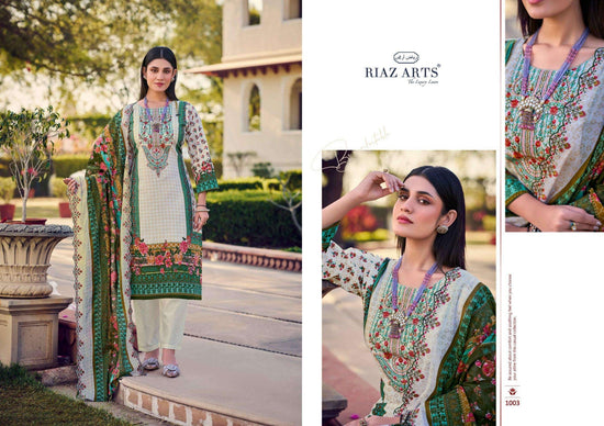 Riaz Arts Bin Saeed Vol 7 Pure Cotton Dress Material Collection - Amrah Wholesale