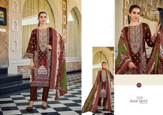 Riaz Arts Musafir Vol 31 Cotton Dress Material - Amrah Wholesale