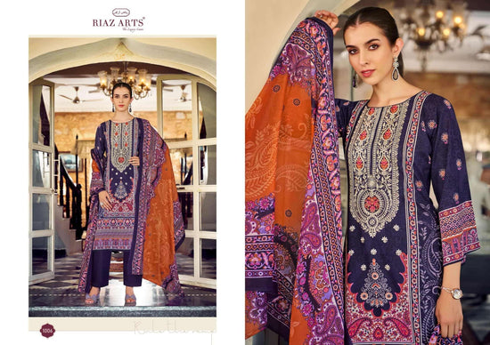 Riaz Arts Musafir Vol 31 Cotton Dress Material - Amrah Wholesale