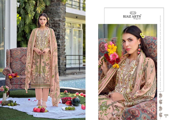 Riaz Arts Musafir Vol 44 Pure Cotton Dress Material - Amrah Wholesale