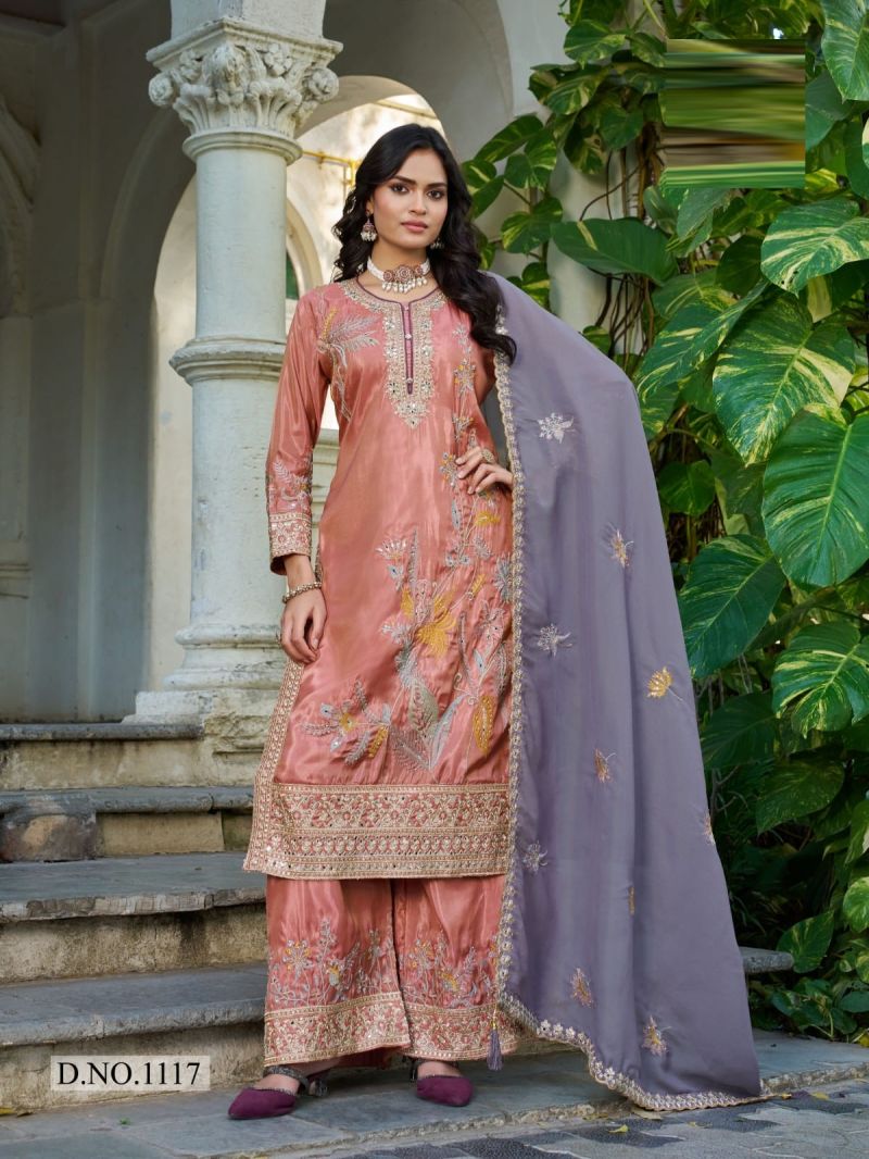 Rishta 1115 To 1118 Simar Embroidered Pakistani Suit Set